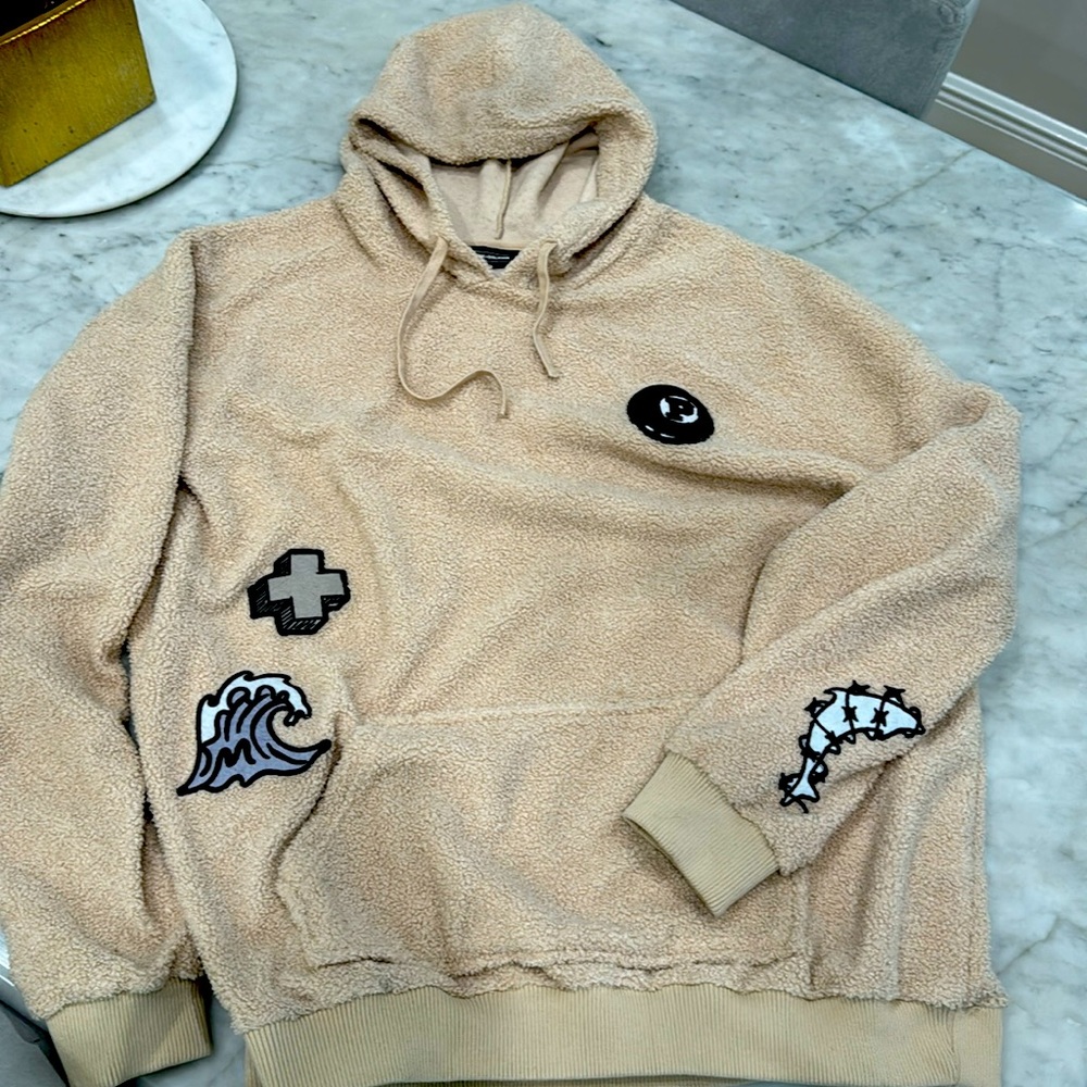 Pink Dolphin Teddy Bear Hoodie